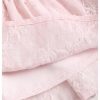 Women's Layered Ruffle Mini Skirt Floral Embroidered Elastic Waist A Line Skirt