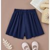 Toddler Girl's Elastic Waist Bow Skorts Summer Cute Skirt Shorts