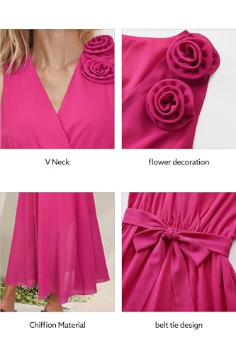 Womens 2025 Summer Wedding Guest Bridesmaid V Neck Sleeveless Long Formal Evening Party Maxi Dress
