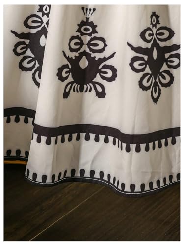 Toddler Girl's Boho Print Ruffle Square Neck Sleeveless Dress Swing A Line Dress