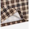 Women's Plaid Sleeveless Bodycon Mini Dress Square Neck Pencil Tank Dress