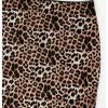 Women's Leopard Print High Waisted Mesh Mini Skirt Bodycon Stretchy Sexy Y2k Short Skirts
